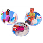 Interaktívny nočník záchodík pre dieťatko biely